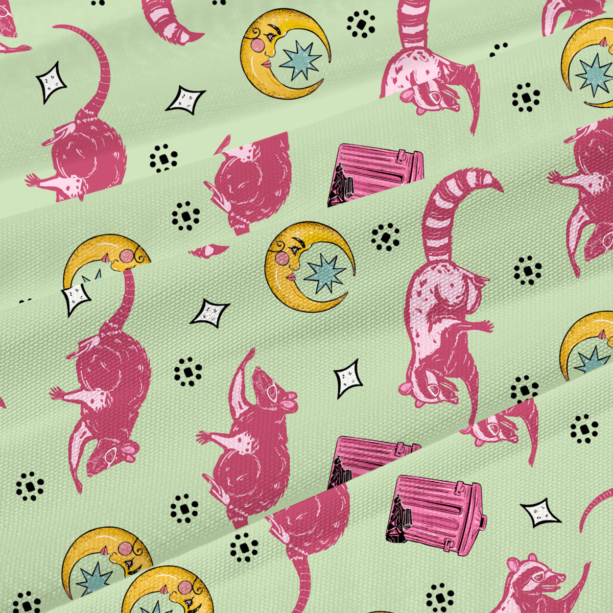 Purplehecate Team Trash Beachwear Cover-Up Dress