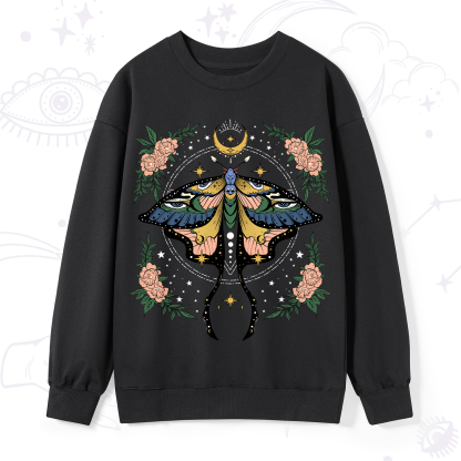 Purplehecate Mystical Moth Sweatshirt