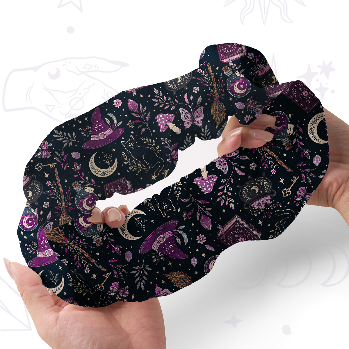 [Copy]Purplehecate Witchcraft Spellbook Double Layer Scrunchie