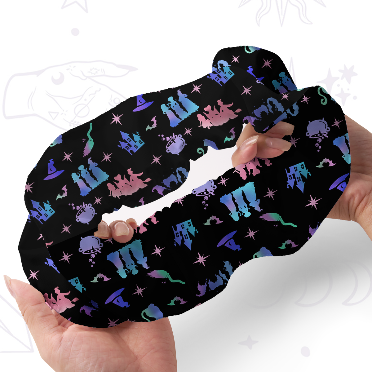 Purplehecate Spellbound Sisters Double Layer Scrunchie