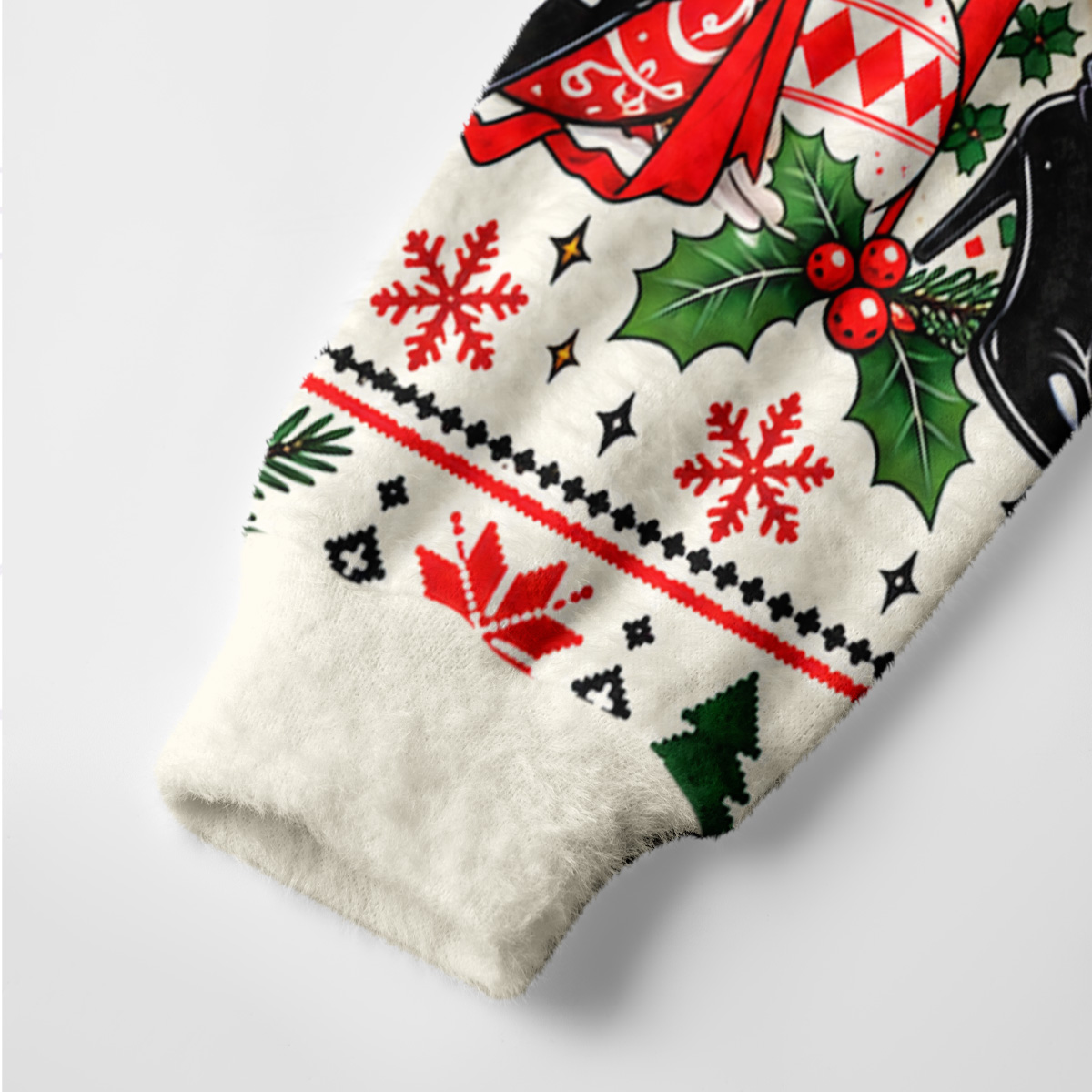 Purplehecate  Christmas Magic Girl Ugly Cardigan Sweaters