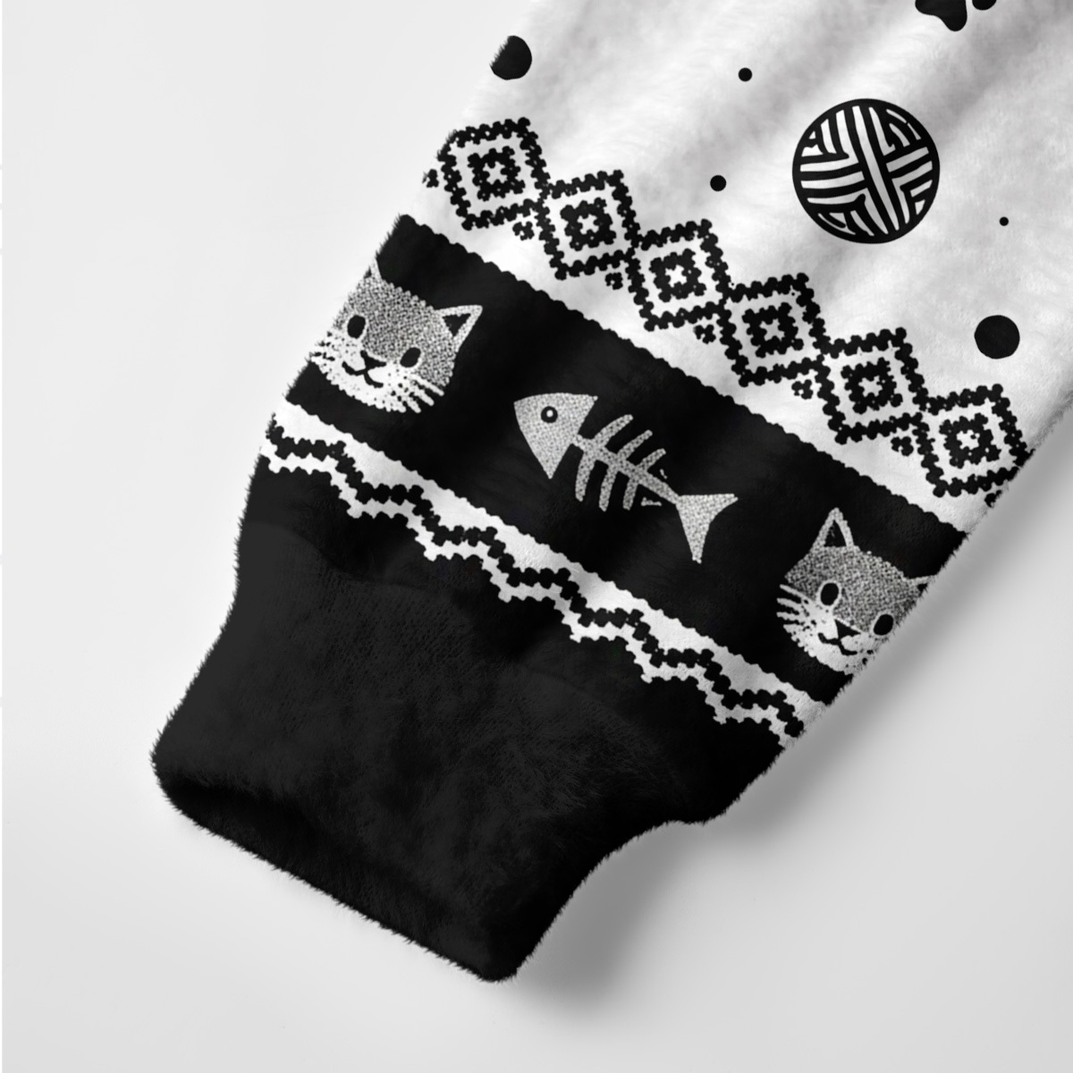 Purplehecate Cat Mother I Am But Skin And Bones Ugly Cardigan Sweaters