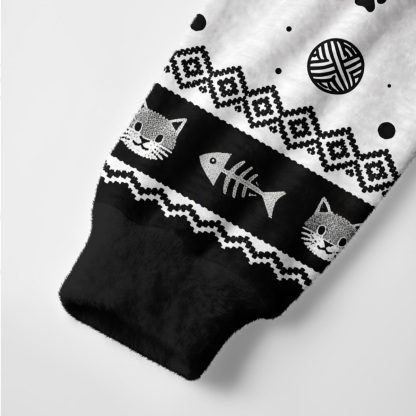 Purplehecate Cat Mother I Am But Skin And Bones Ugly Cardigan Sweaters