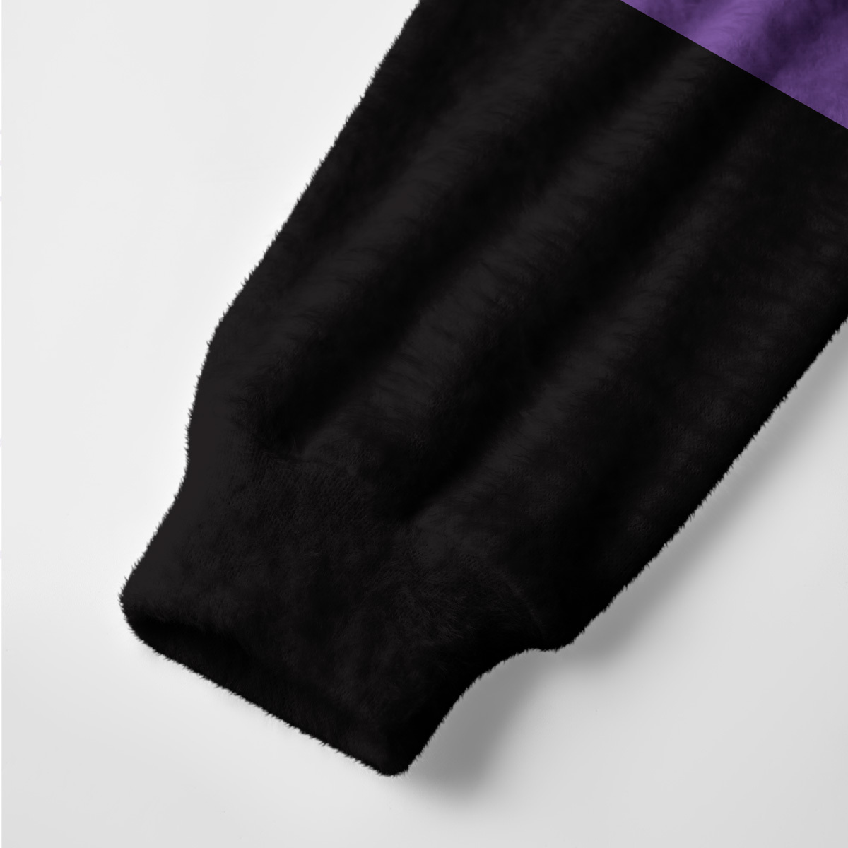 Purplehecate Little Black Cats Under the Rainbow Ugly Cardigan Sweaters