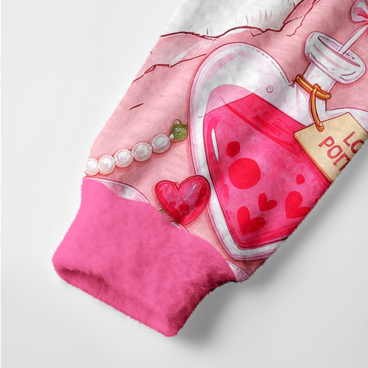 Purplehecate Pink Love Story Cat Ugly Cardigan Sweaters