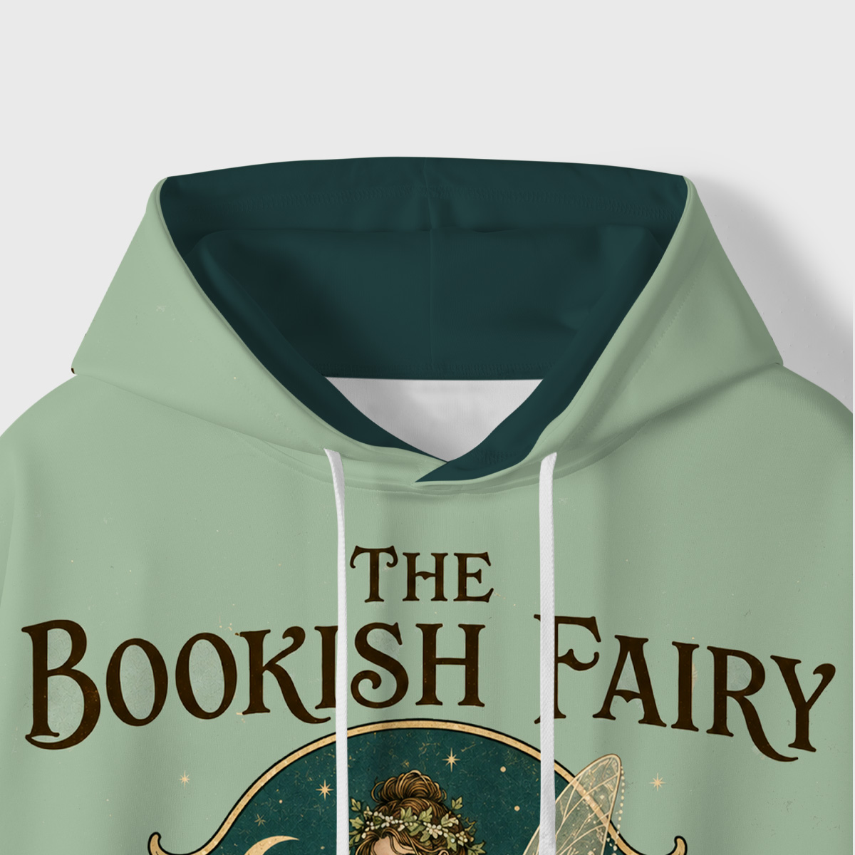 Purplehecate The Bookish Fairy All-Over Print Hoodie