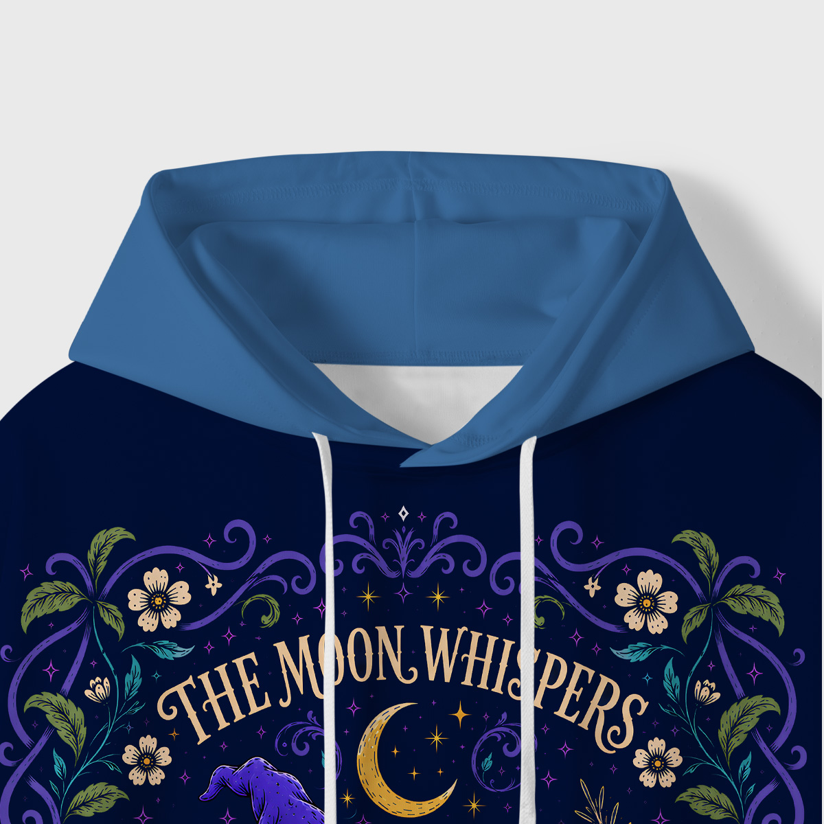 Purplehecate The Moon Whispers All-Over Print Hoodie