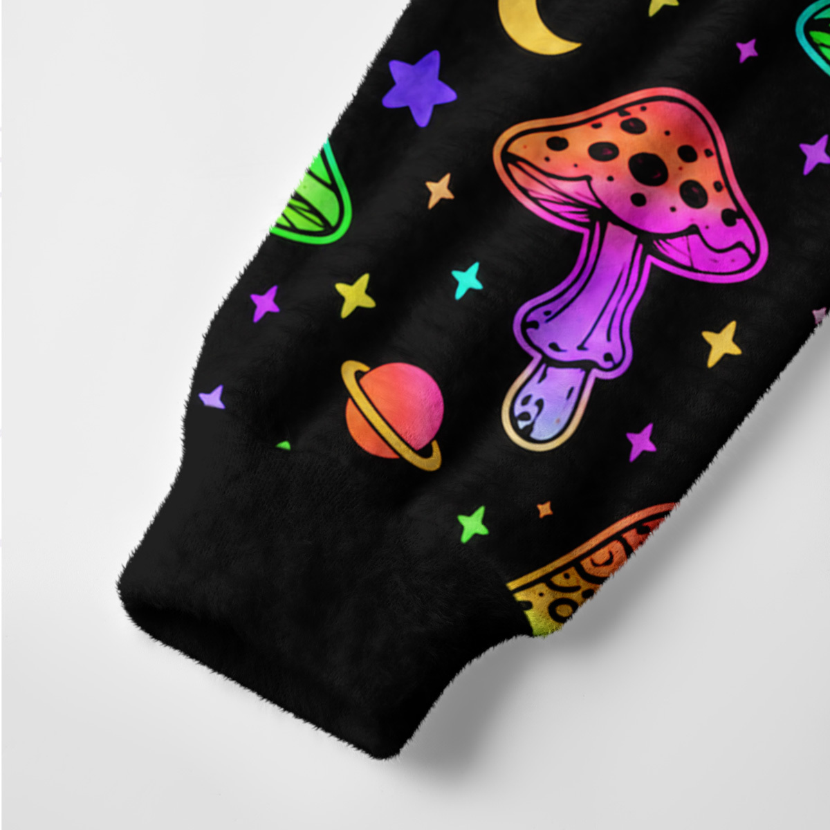 Purplehecate Psychedelic Mushrooms Ugly Cardigan Sweaters
