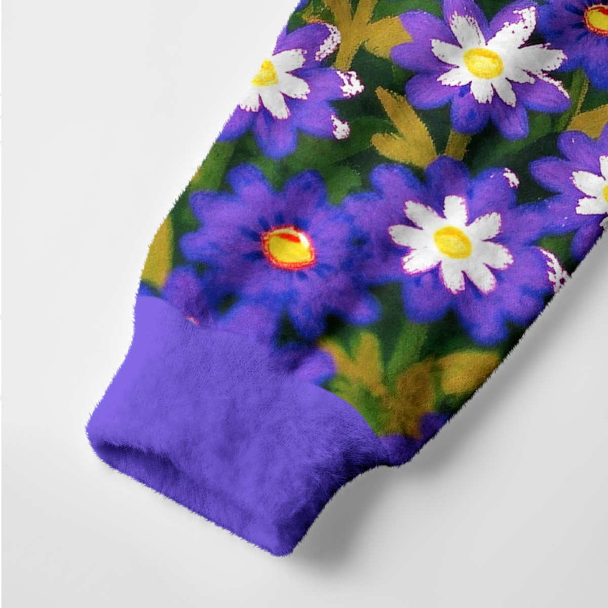 Purplehecate Mothman in Daisy Bloom Ugly Cardigan Sweaters