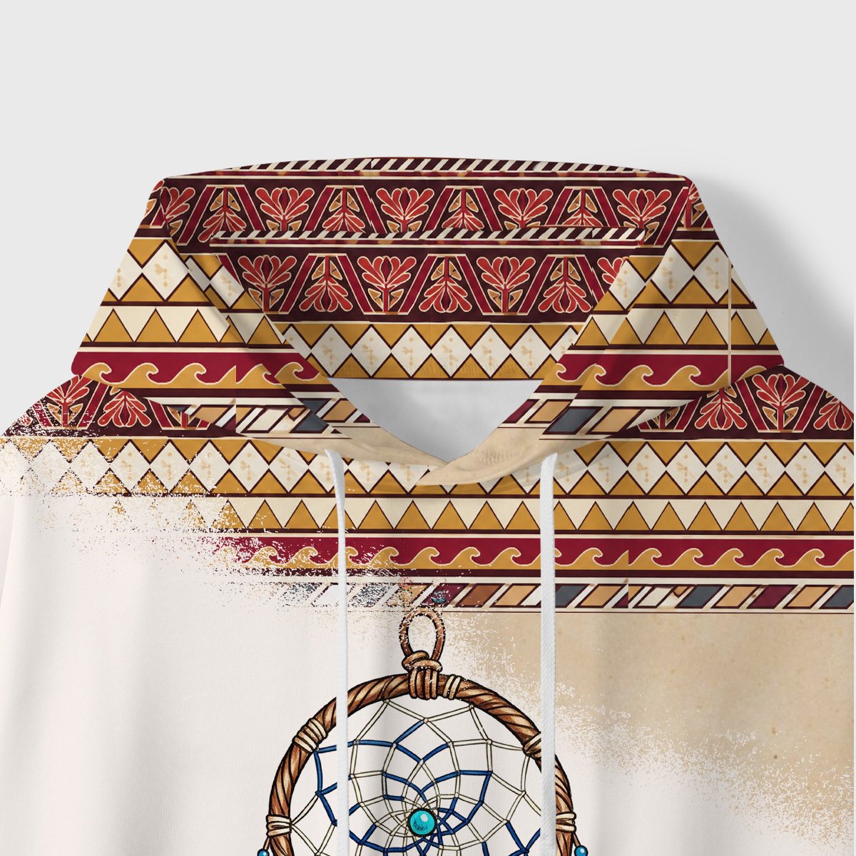 Purplehecate Sacred Dreamcatcher All-Over Print Hoodie
