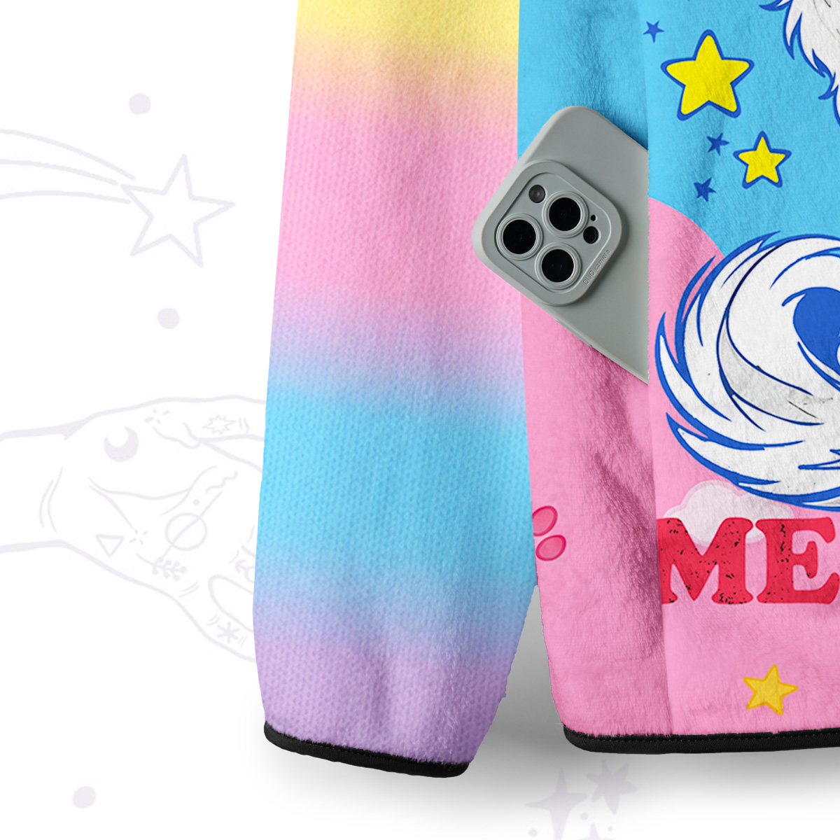 Purplehecate Fluffin Meowgical Full Zip Fleece Jacket