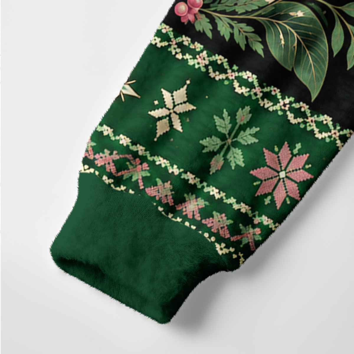 Purplehecate Luna Moth and Snake Forest Green Ugly Cardigan Sweaters
