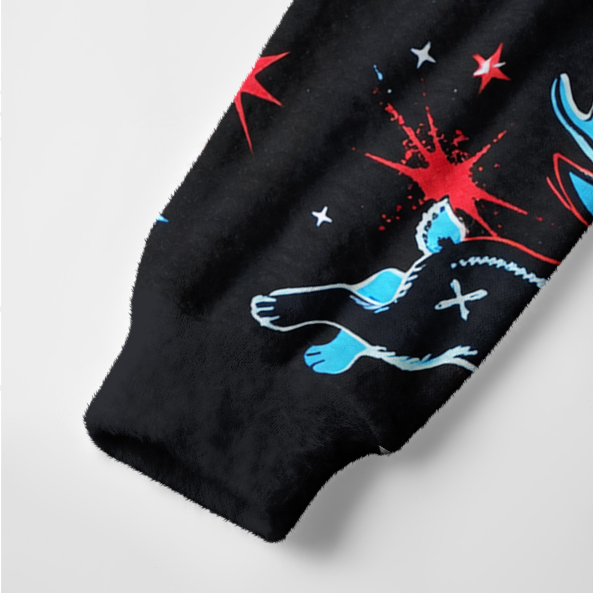 Purplehecate Mystical Jackalope Ugly Cardigan Sweaters
