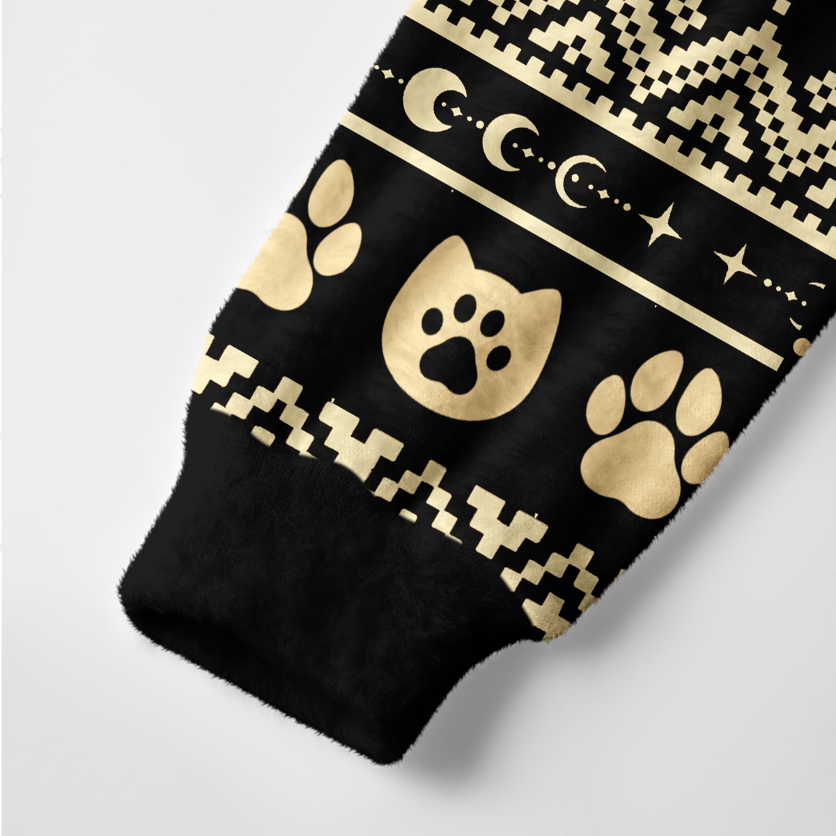 Purplehecate Witchy Cat Coven Ugly Cardigan Sweaters