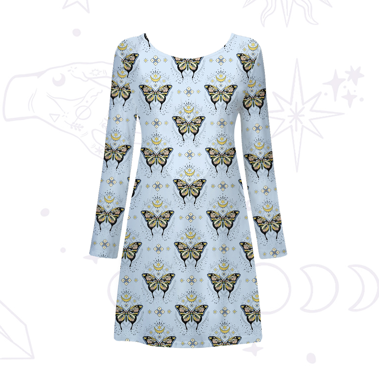 Purplehecate I Am Opening Beachwear Cover-Up Dress