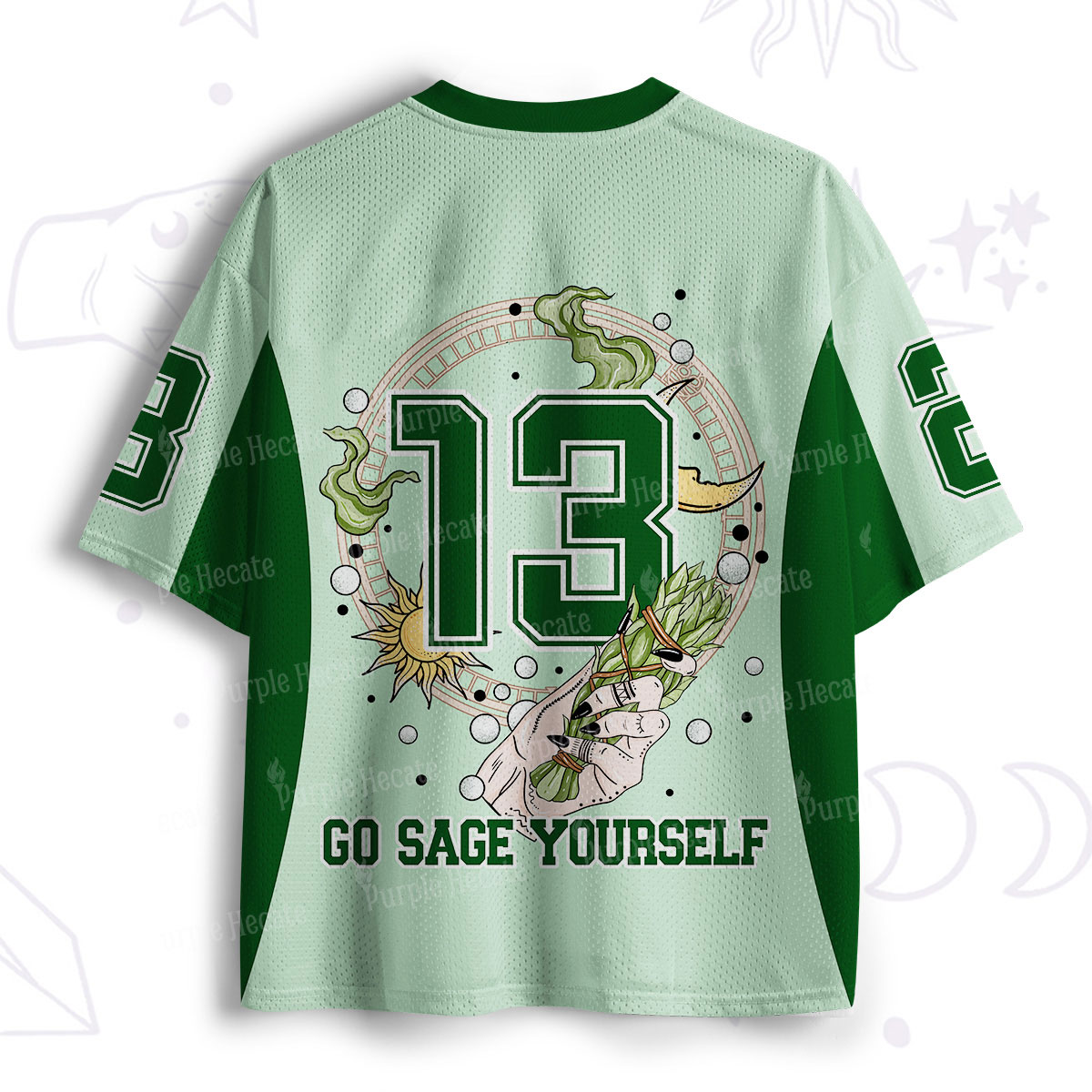 Purplehecate Go Sage Yourself Mesh Jersey