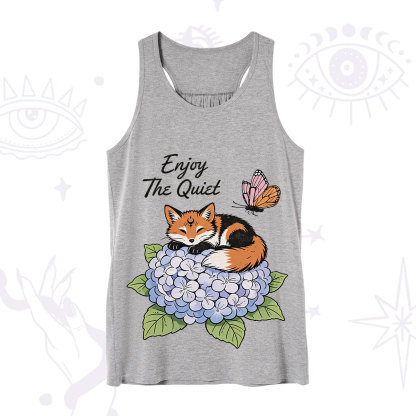 Purplehecate Enjoy The Quiet Fox Tank