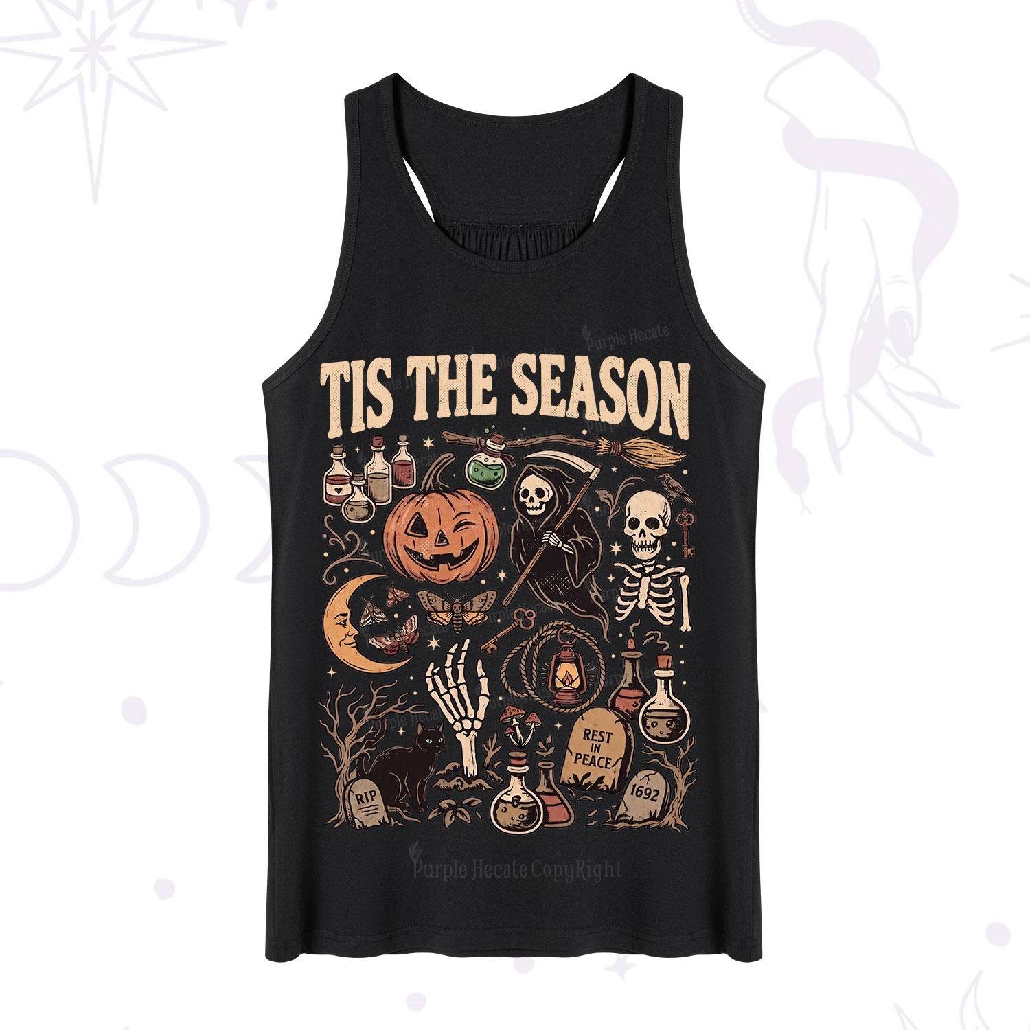 Purplehecate Tis The Season Tank
