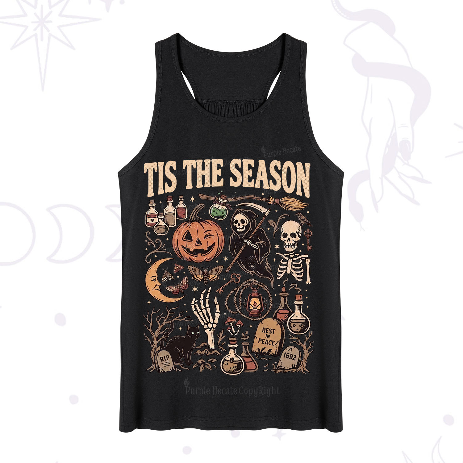 Purplehecate Tis The Season Tank