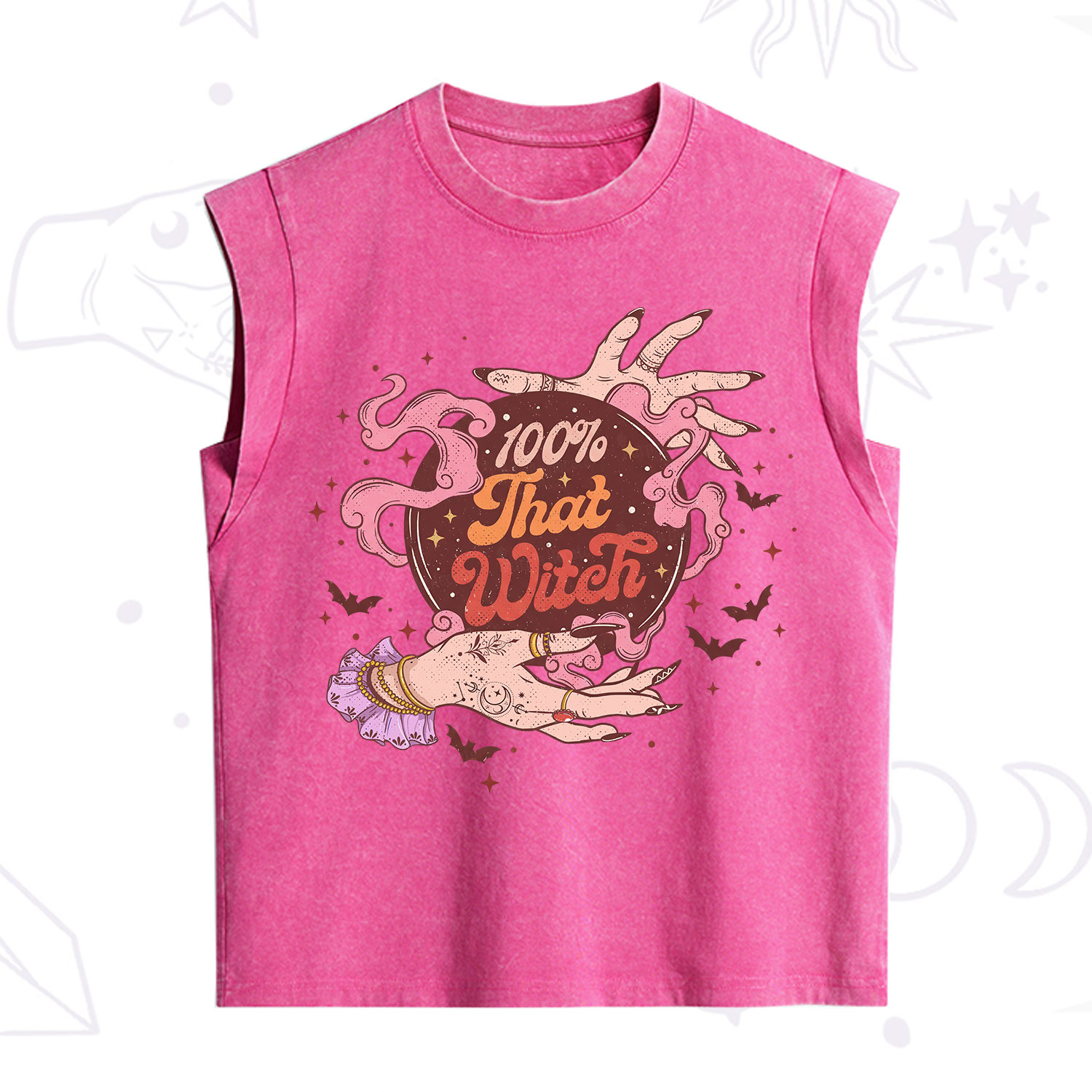 Purplehecate That Witch Vintage Washed Tank