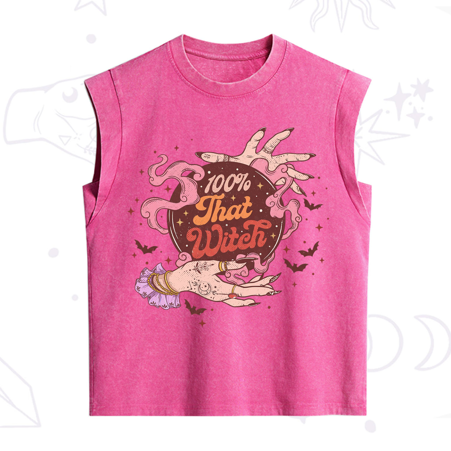 Purplehecate That Witch Vintage Washed Tank