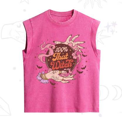 Purplehecate That Witch Vintage Washed Tank