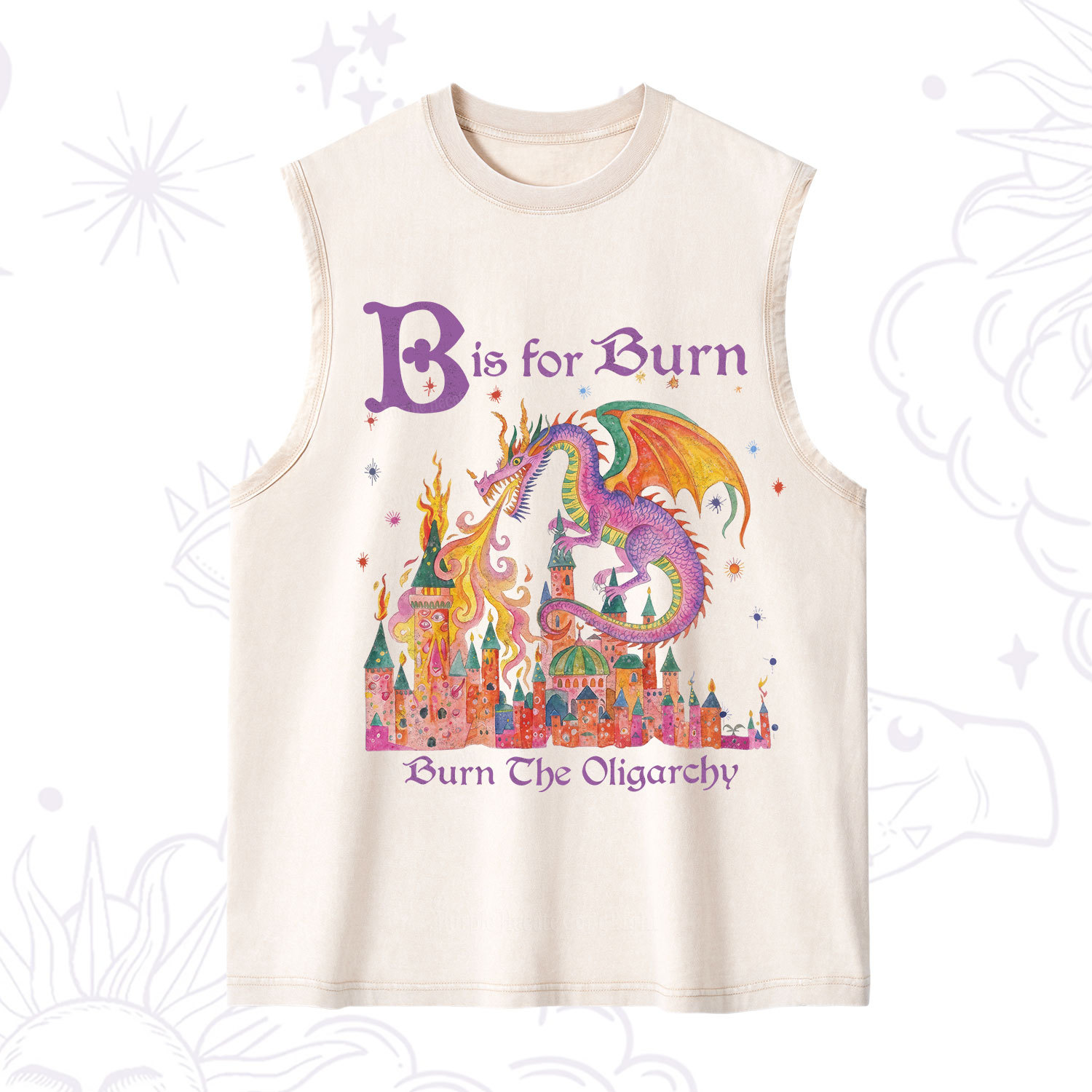 Purplehecate Burn The Oligarchy Washed Tank