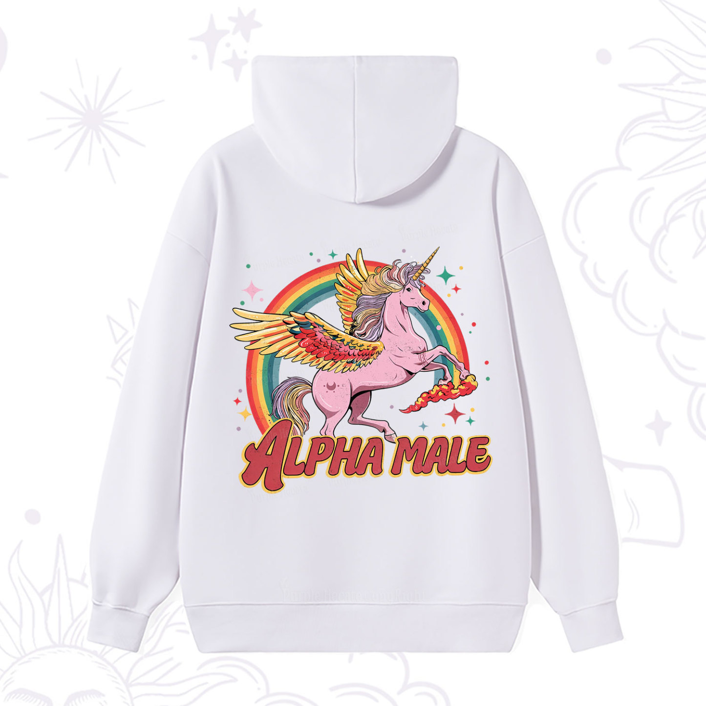 Purplehecate Alpha Male Hoodie