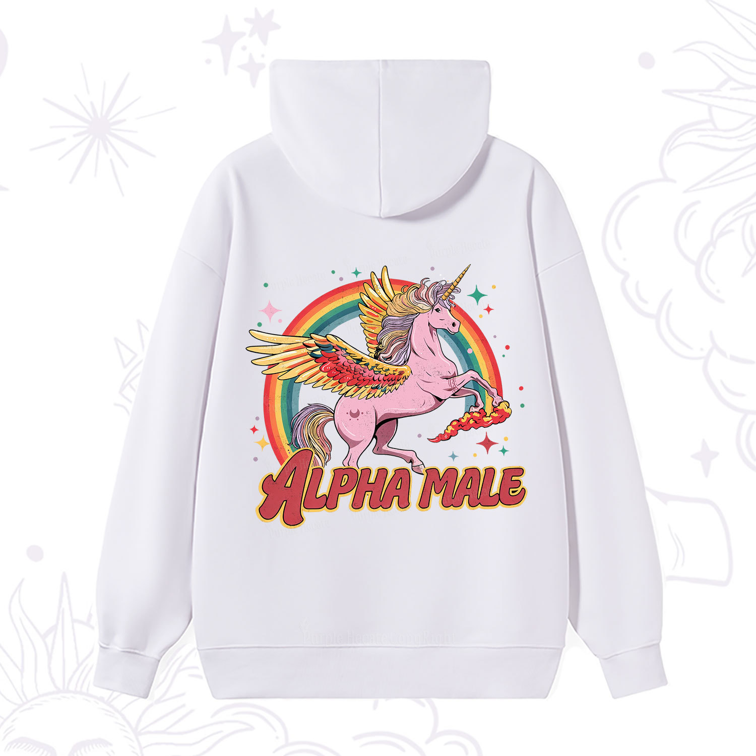 Purplehecate Alpha Male Hoodie