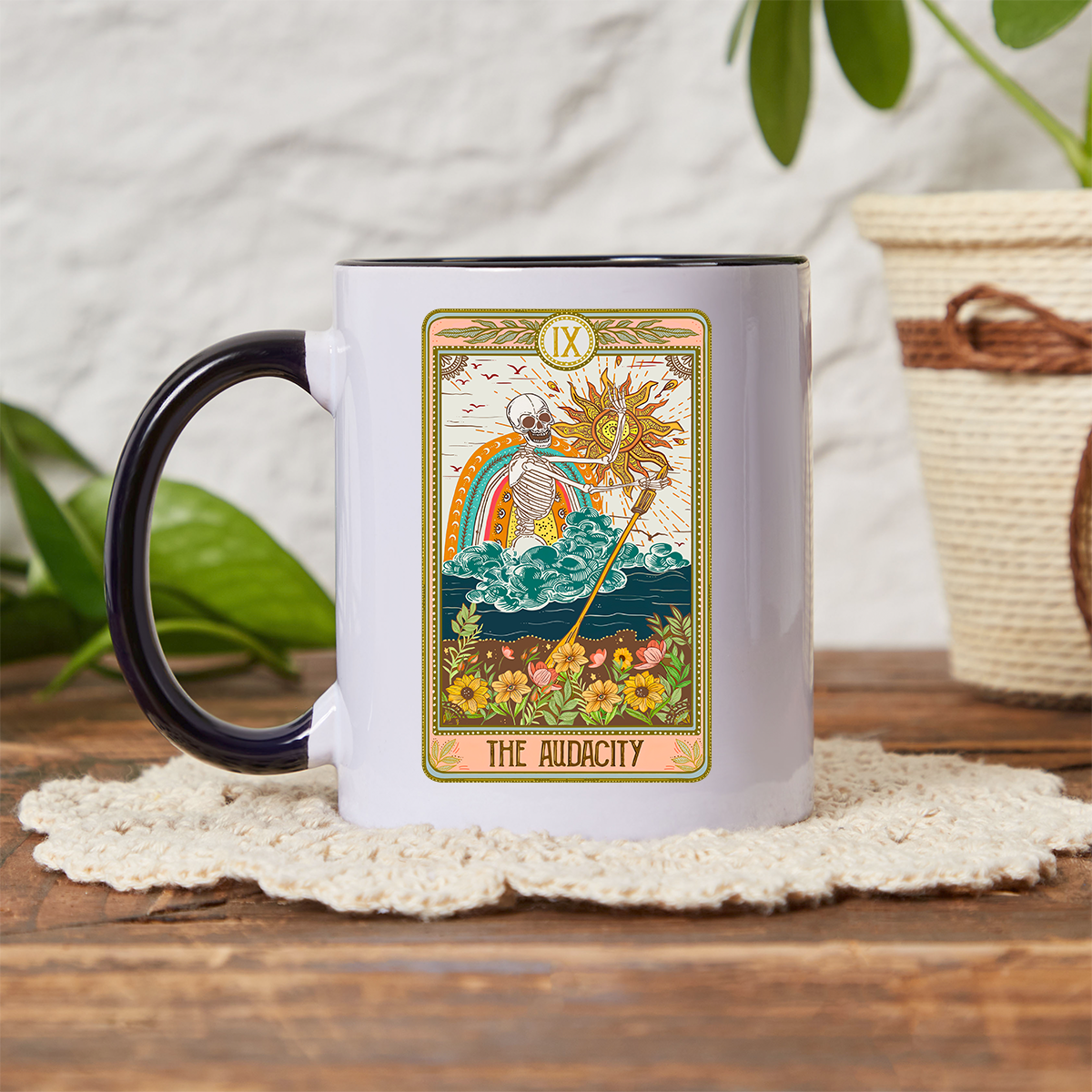 Purplehecate The Audacity Tarot Card Mug