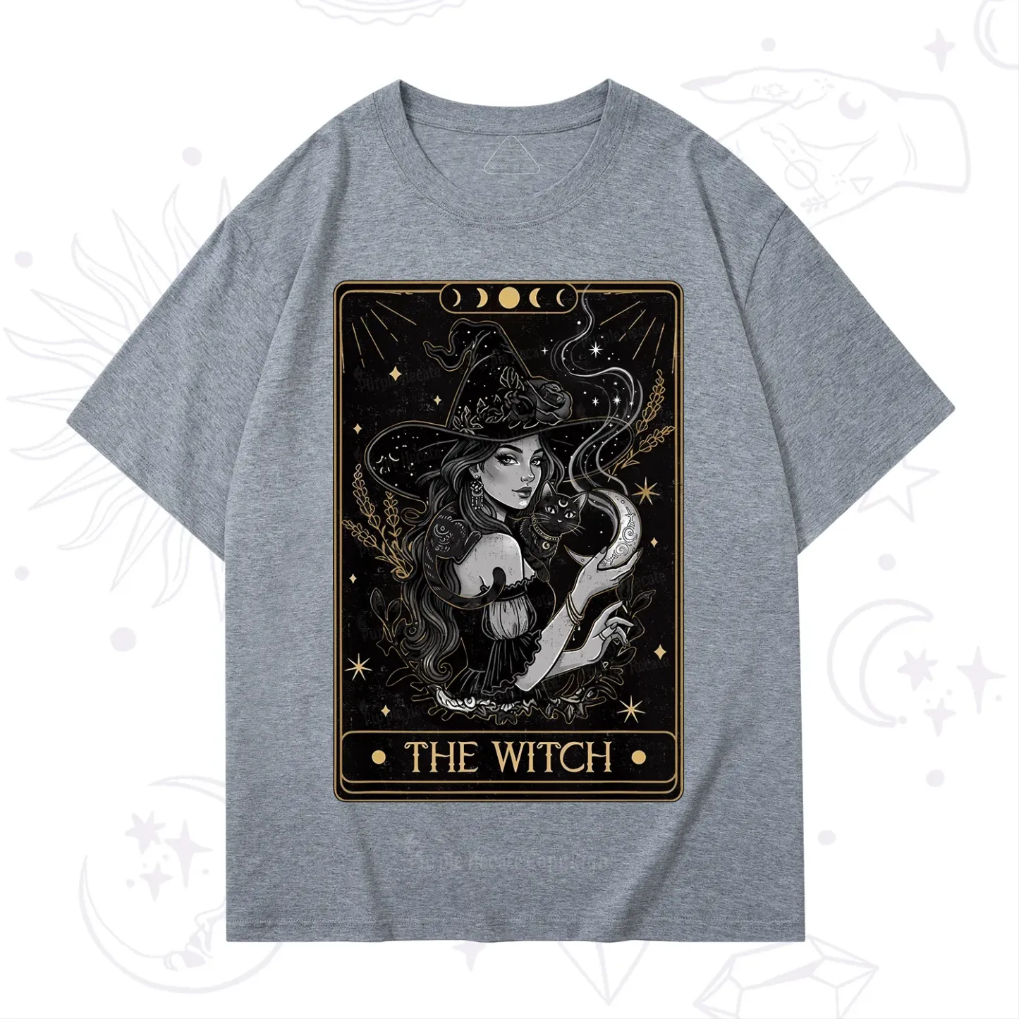 Purplehecate The Witch Enchanted Tarot Card T-Shirt