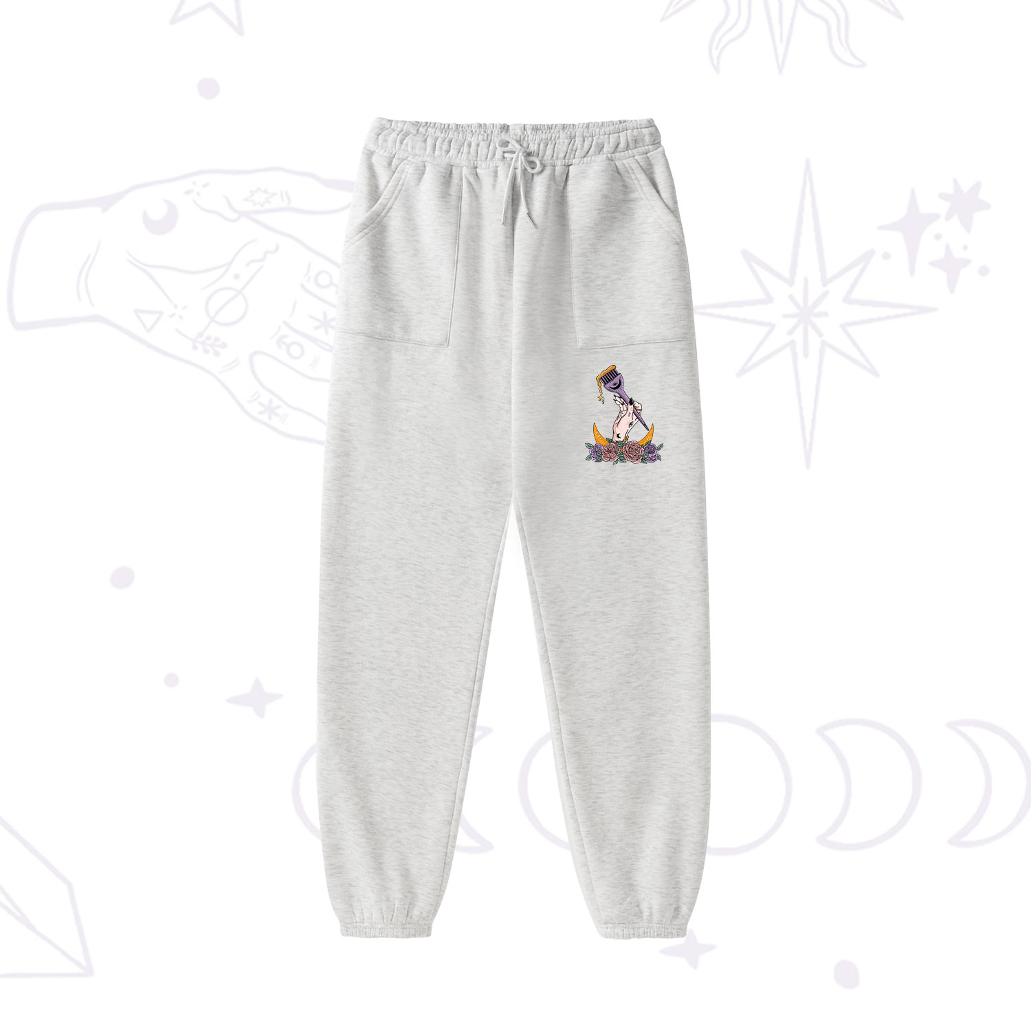 Purplehecate The Hair Colorist Tarot Fleece Hoodie Suit