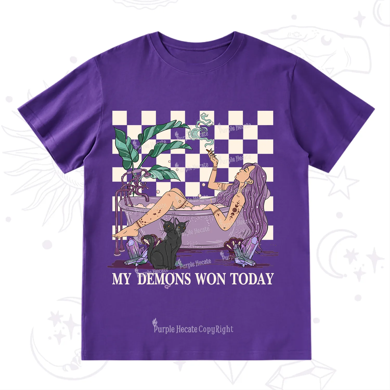 Purplehecate My Demons Won Today T-Shirt