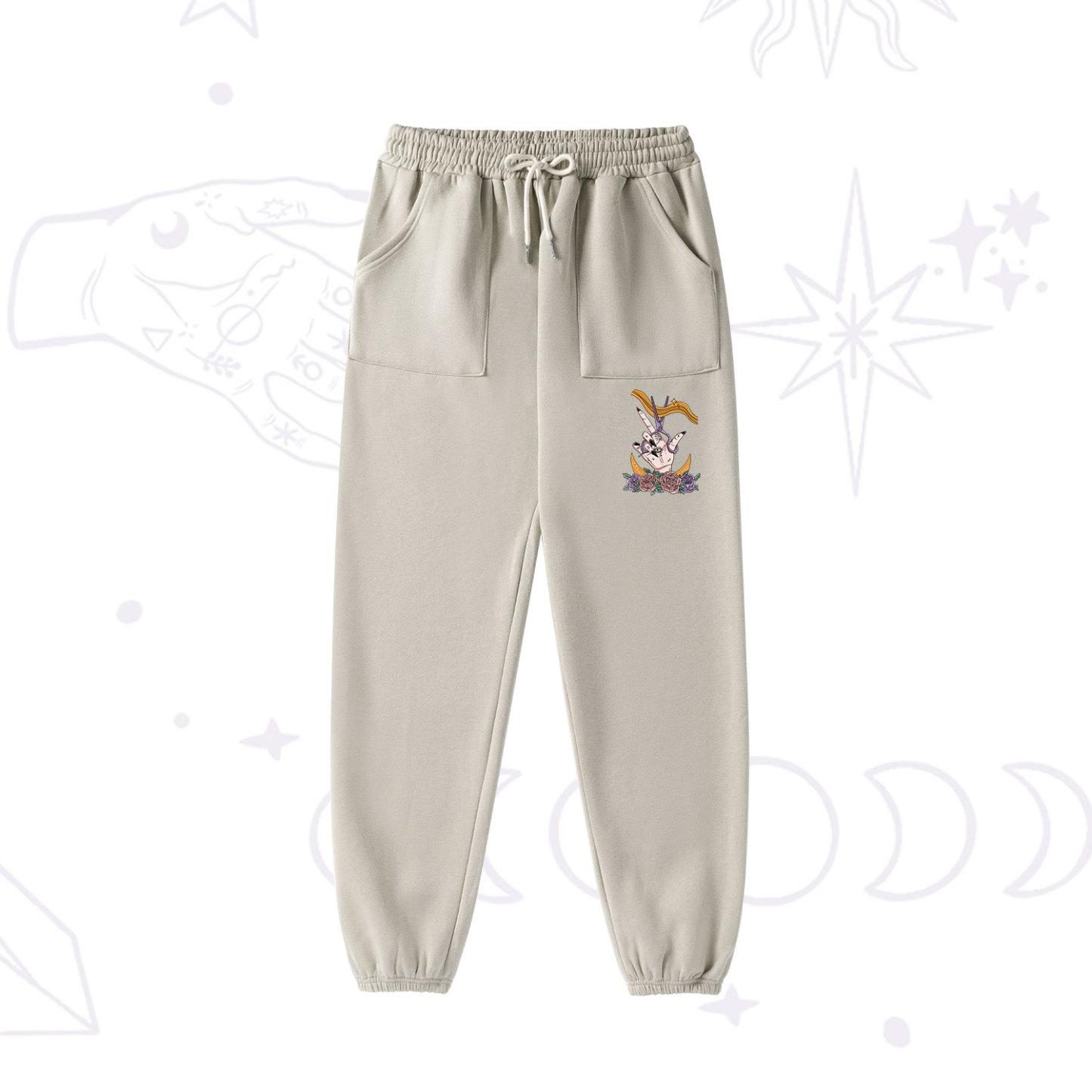 Purplehecate The Hair Magician Tarot Fleece Hoodie Suit