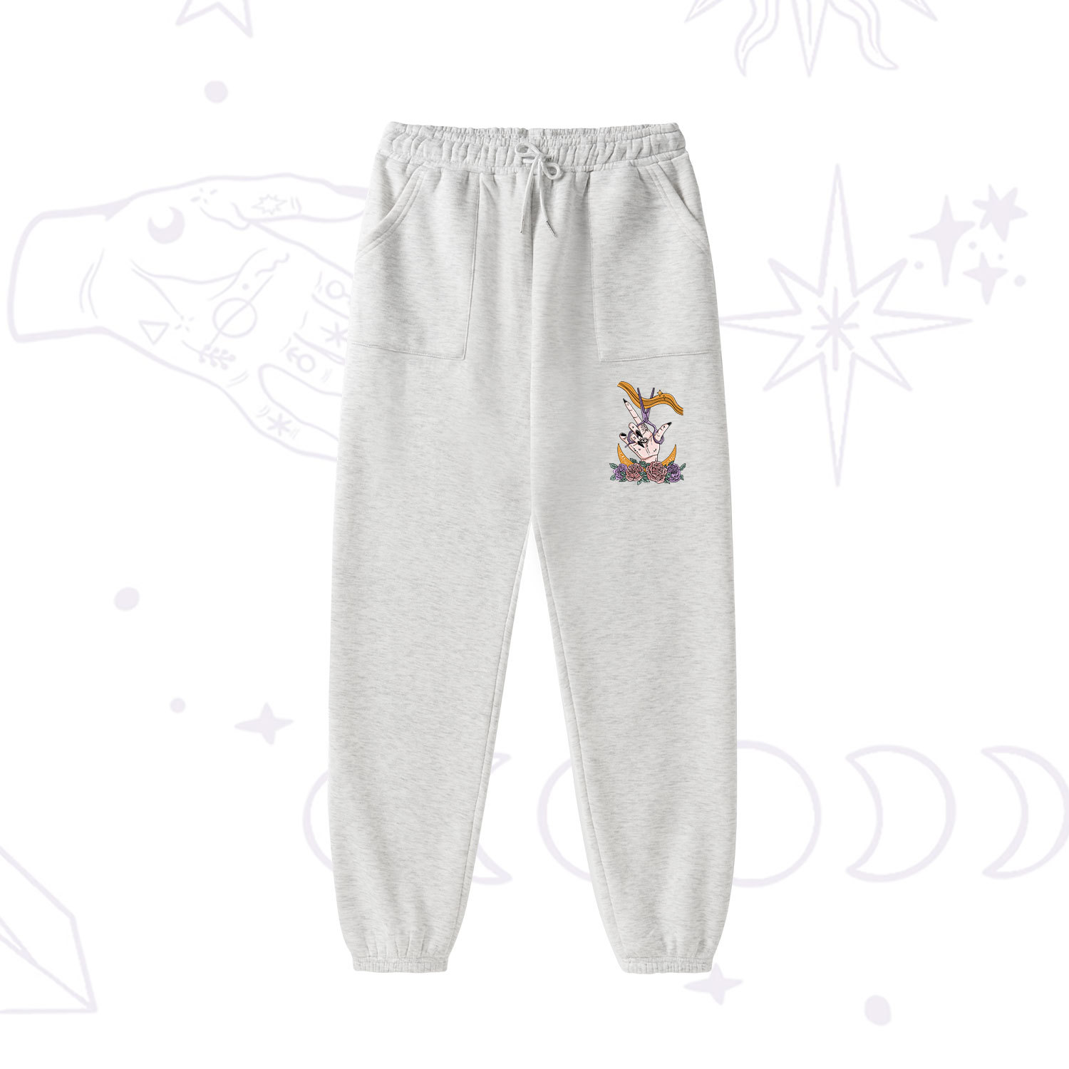 Purplehecate The Hair Magician Tarot Fleece Hoodie Suit