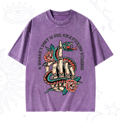 Purplehecate A Women’s Body Is Her Washed T-Shirt