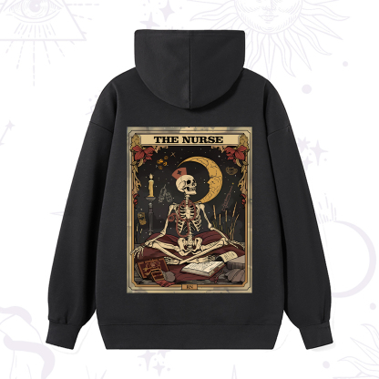 Purplehecate The Nurse Tarot Card Hoodie