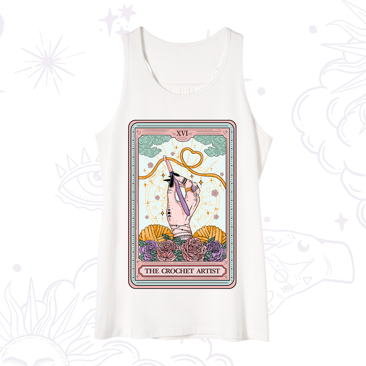 Purplehecate The Crochet Artist Tarot Card Tank