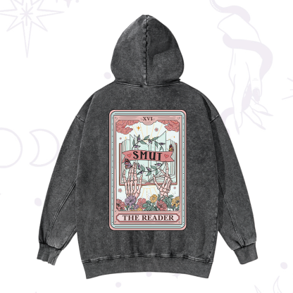 Purplehecate The Smut Reader Tarot Washed Hoodie