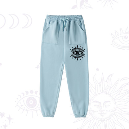 Purplehecate Evil Eye Fleece Hoodie Suit