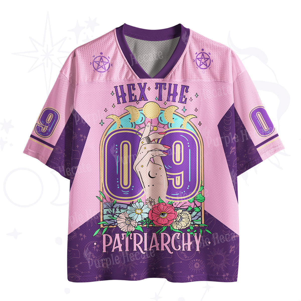 Purplehecate Hex The Patriarchy Mesh Jersey
