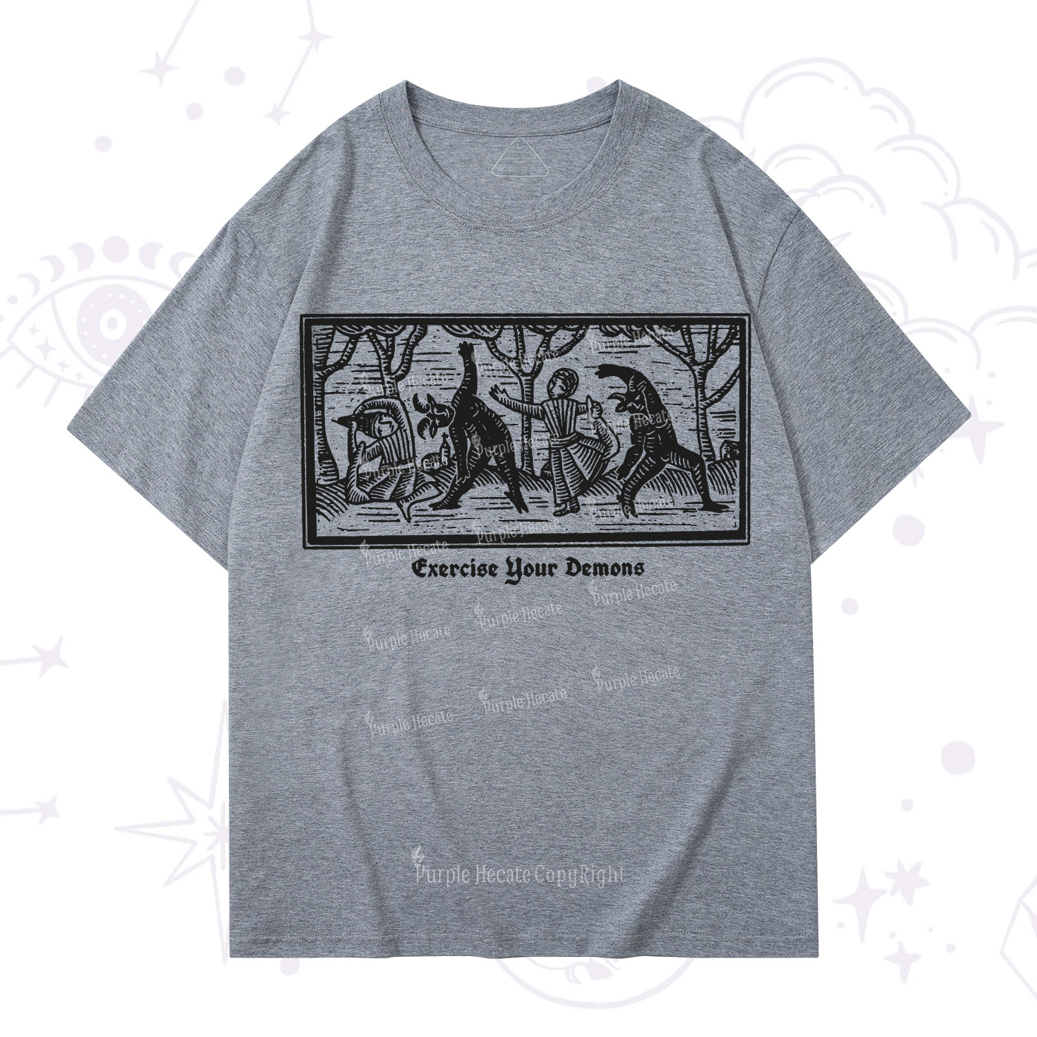 Purplehecate Exercise Your Demons T-Shirt