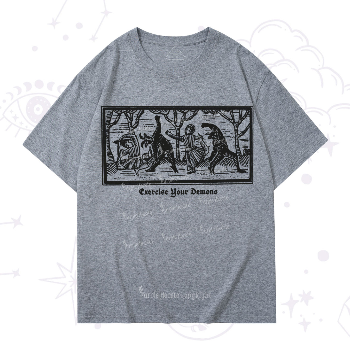Purplehecate Exercise Your Demons T-Shirt