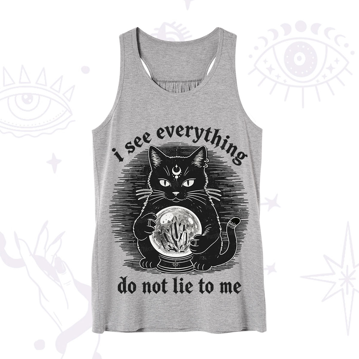 Purplehecate All Seeing Cat Tank