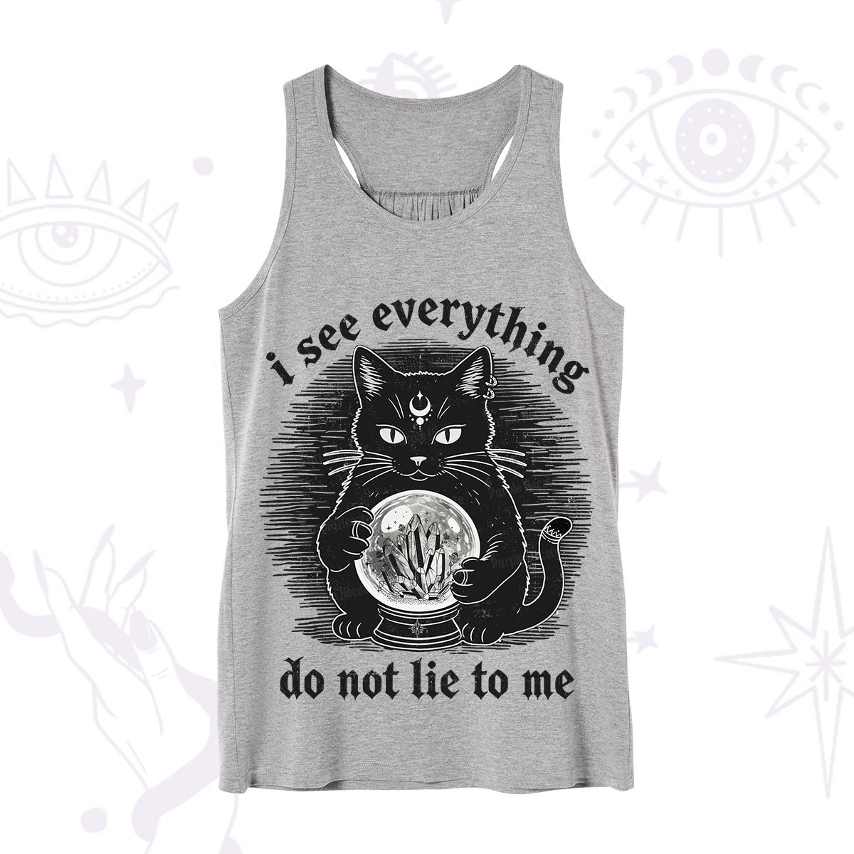 Purplehecate All Seeing Cat Tank