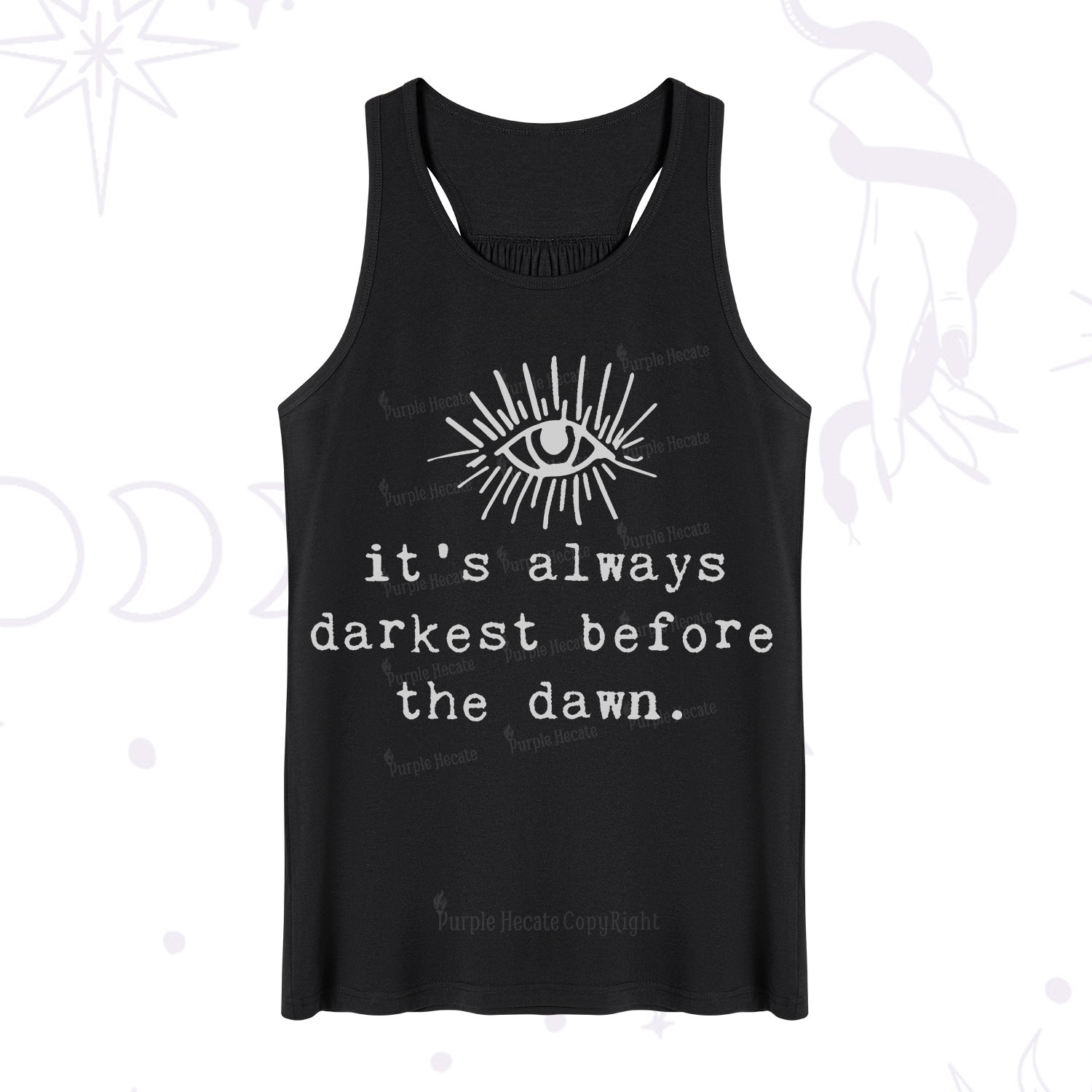 Purplehecate It's Always Darkest Before Dawn Tank