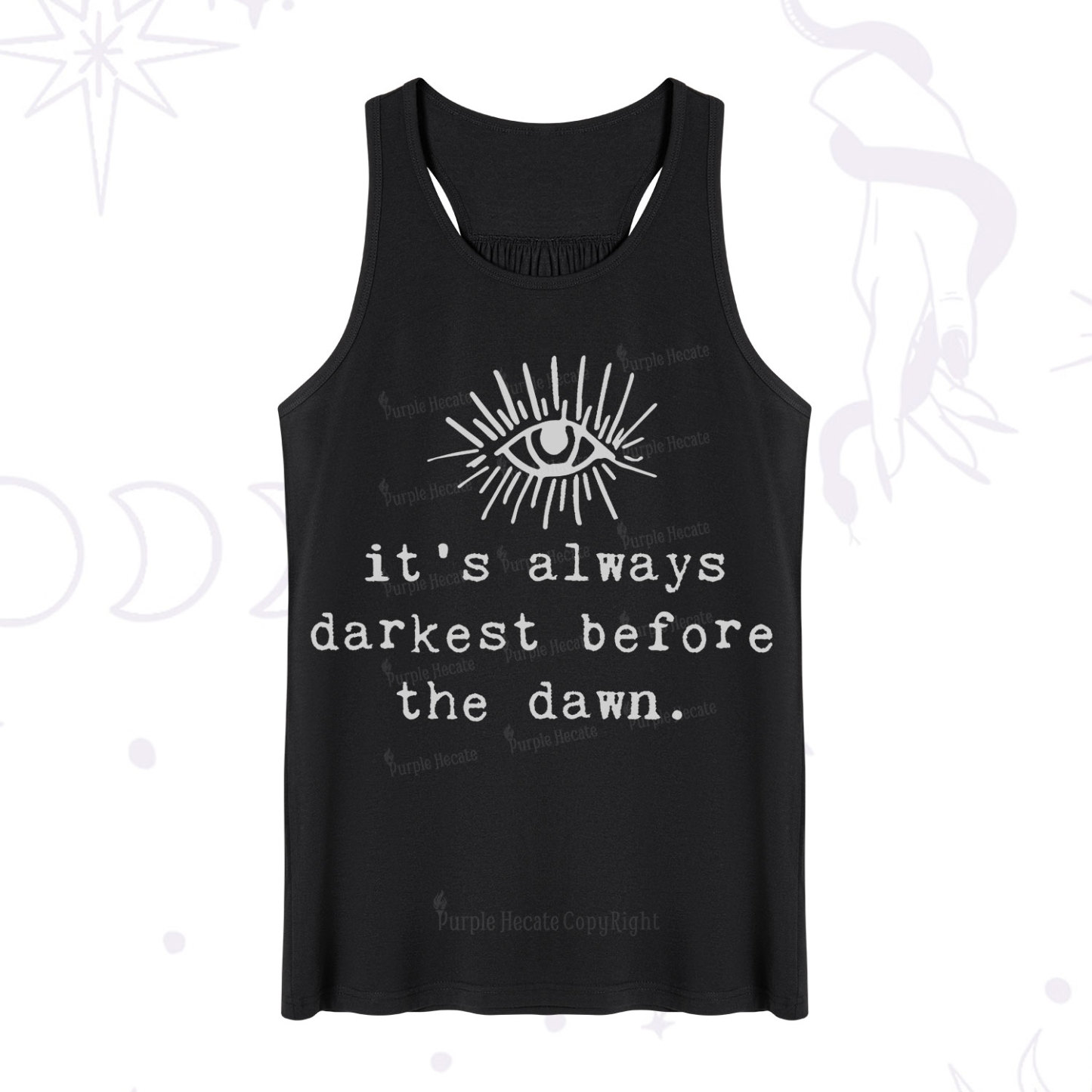 Purplehecate It's Always Darkest Before Dawn Tank