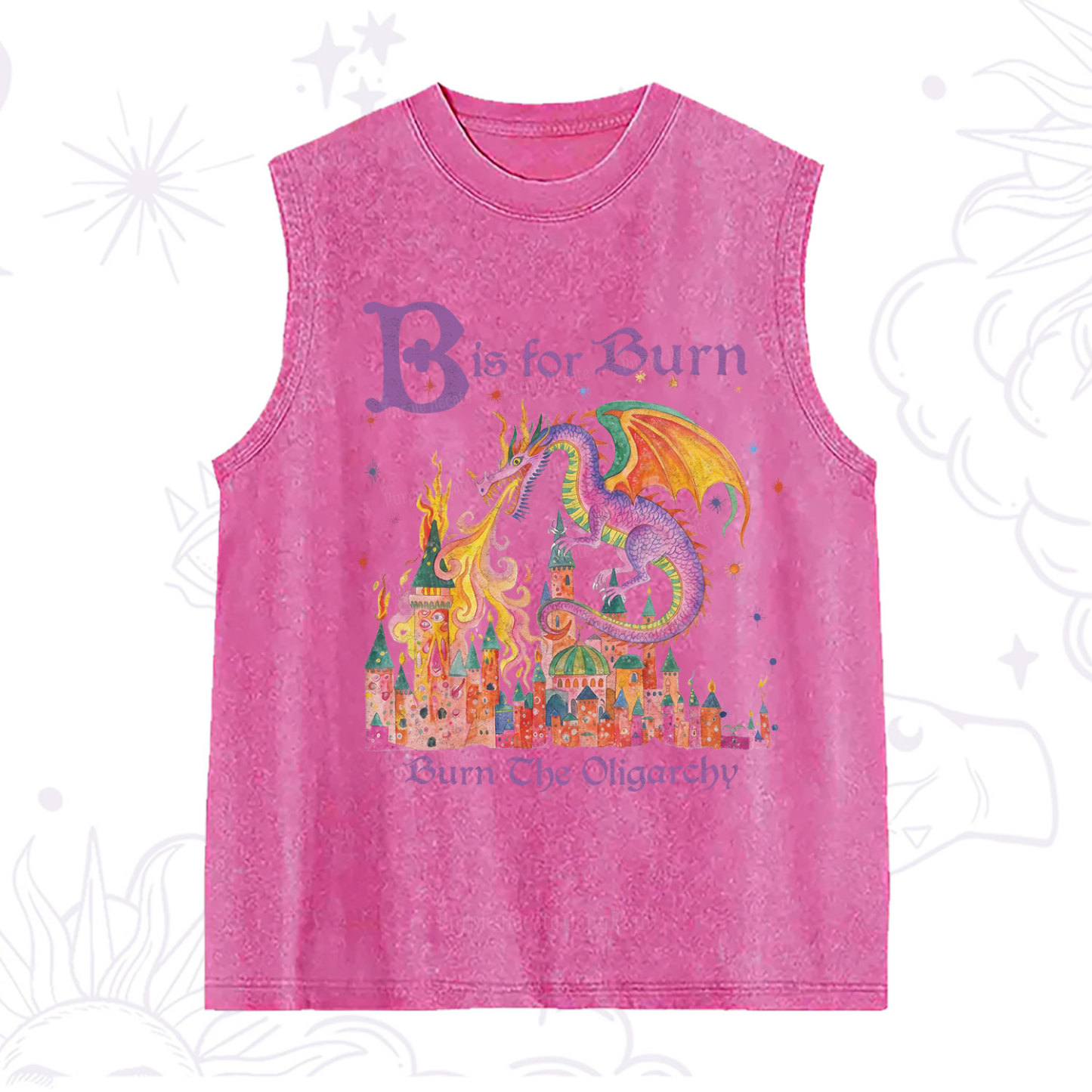 Purplehecate Burn The Oligarchy Washed Tank