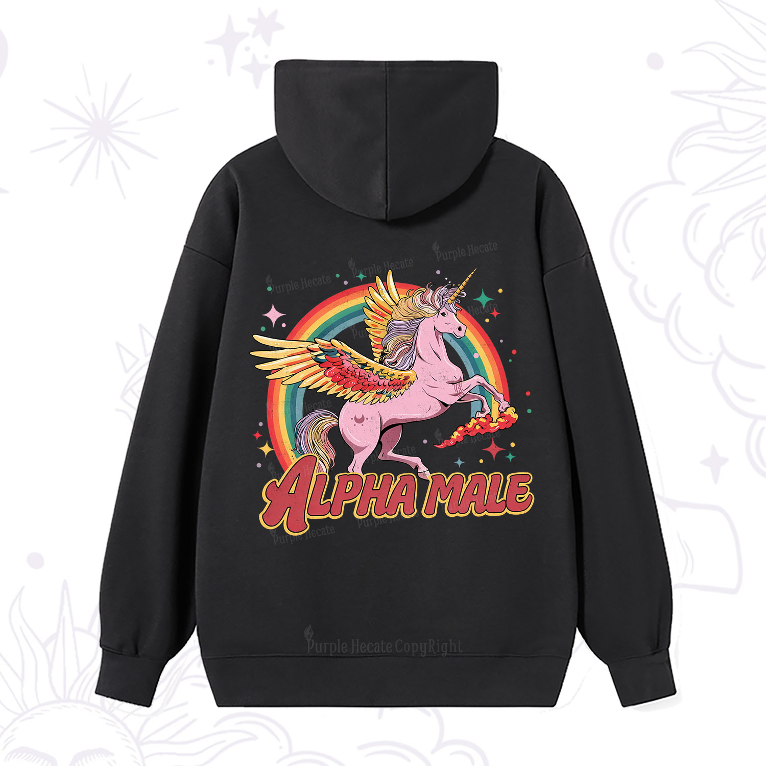 Purplehecate Alpha Male Hoodie