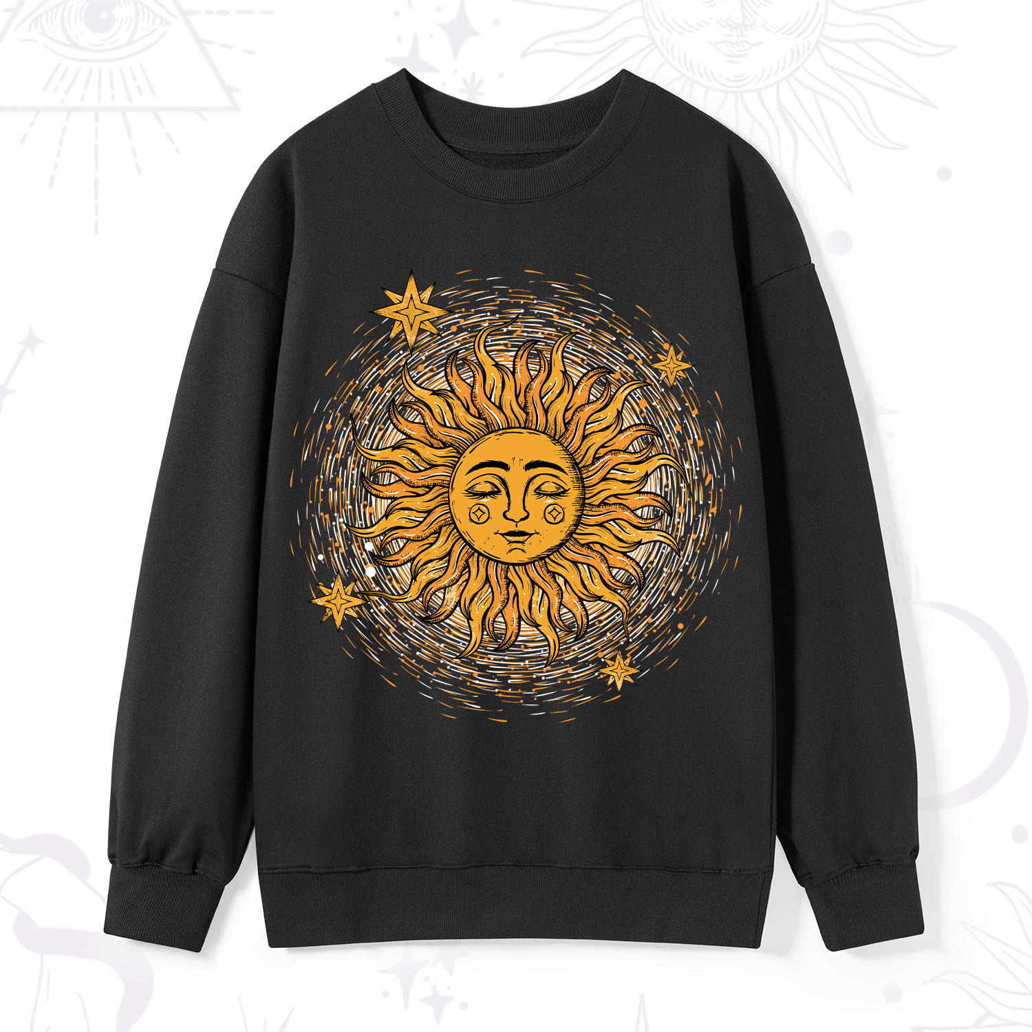 Purplehecate Celestial Sun Sweatshirt